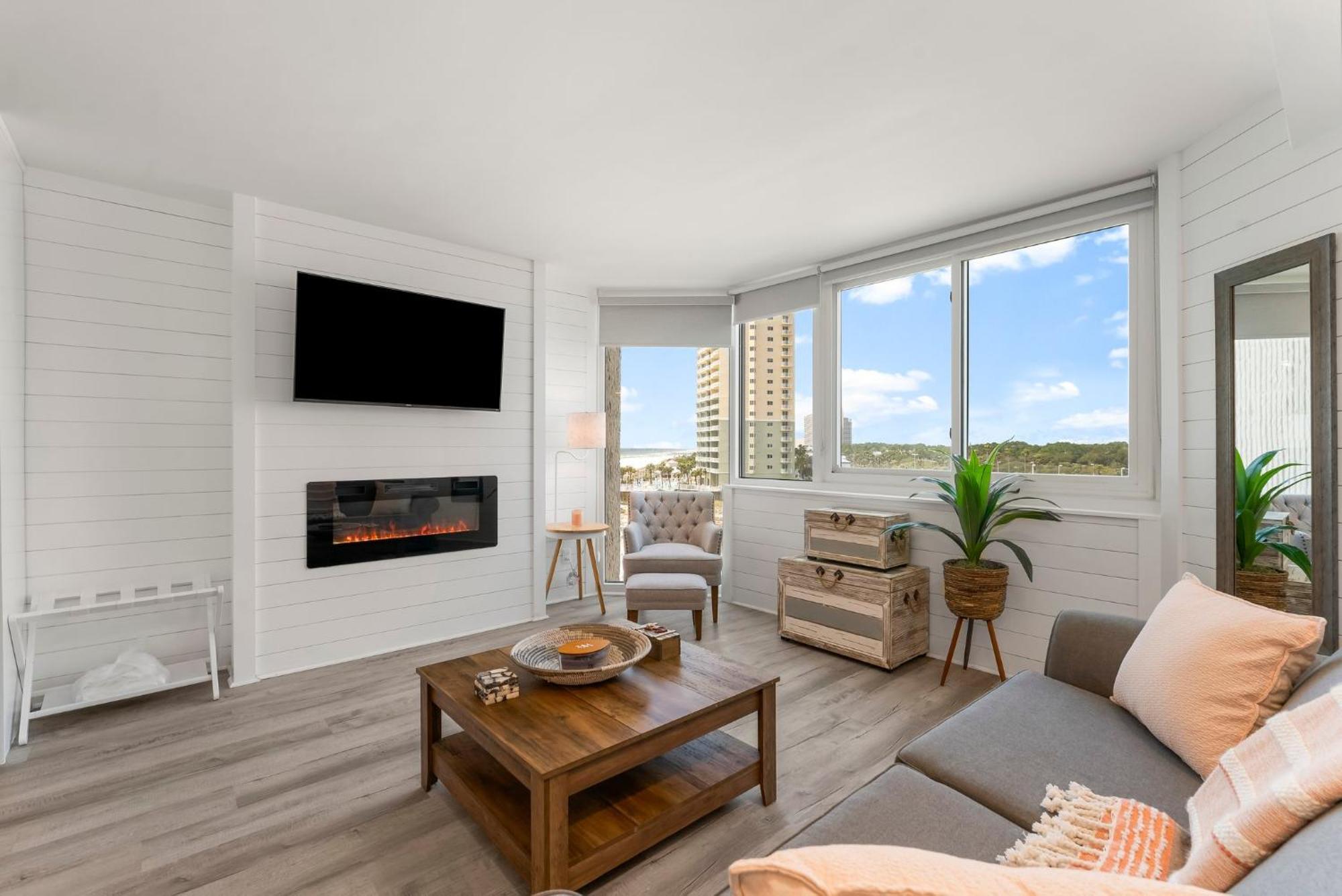 Top Of The Gulf 622 Beach Front Resort Condo Renovated Like New 巴拿马城 外观 照片